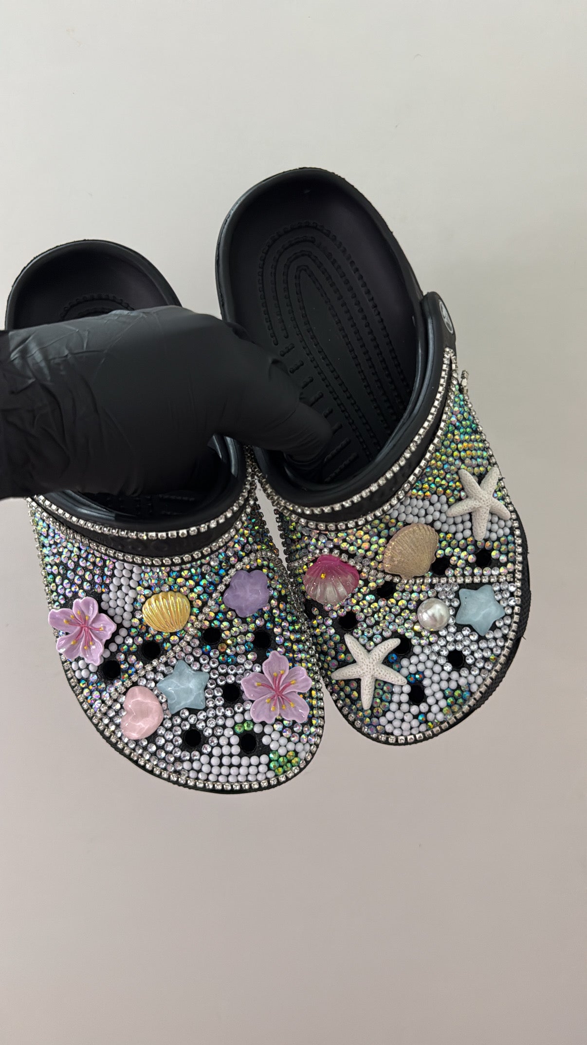 Crocs à strass été