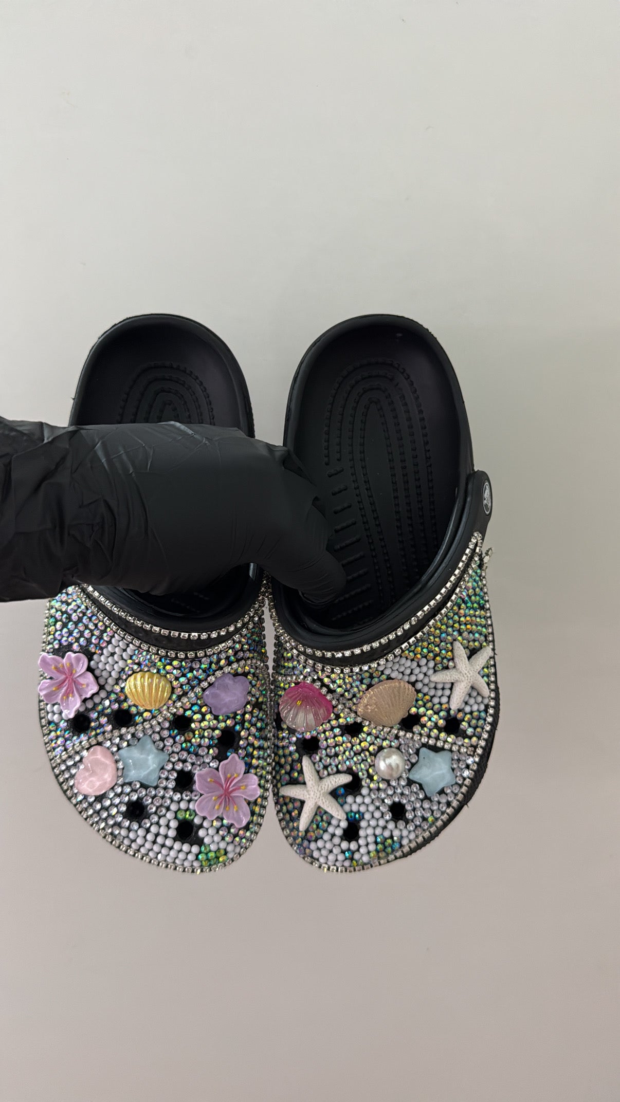 Crocs à strass été