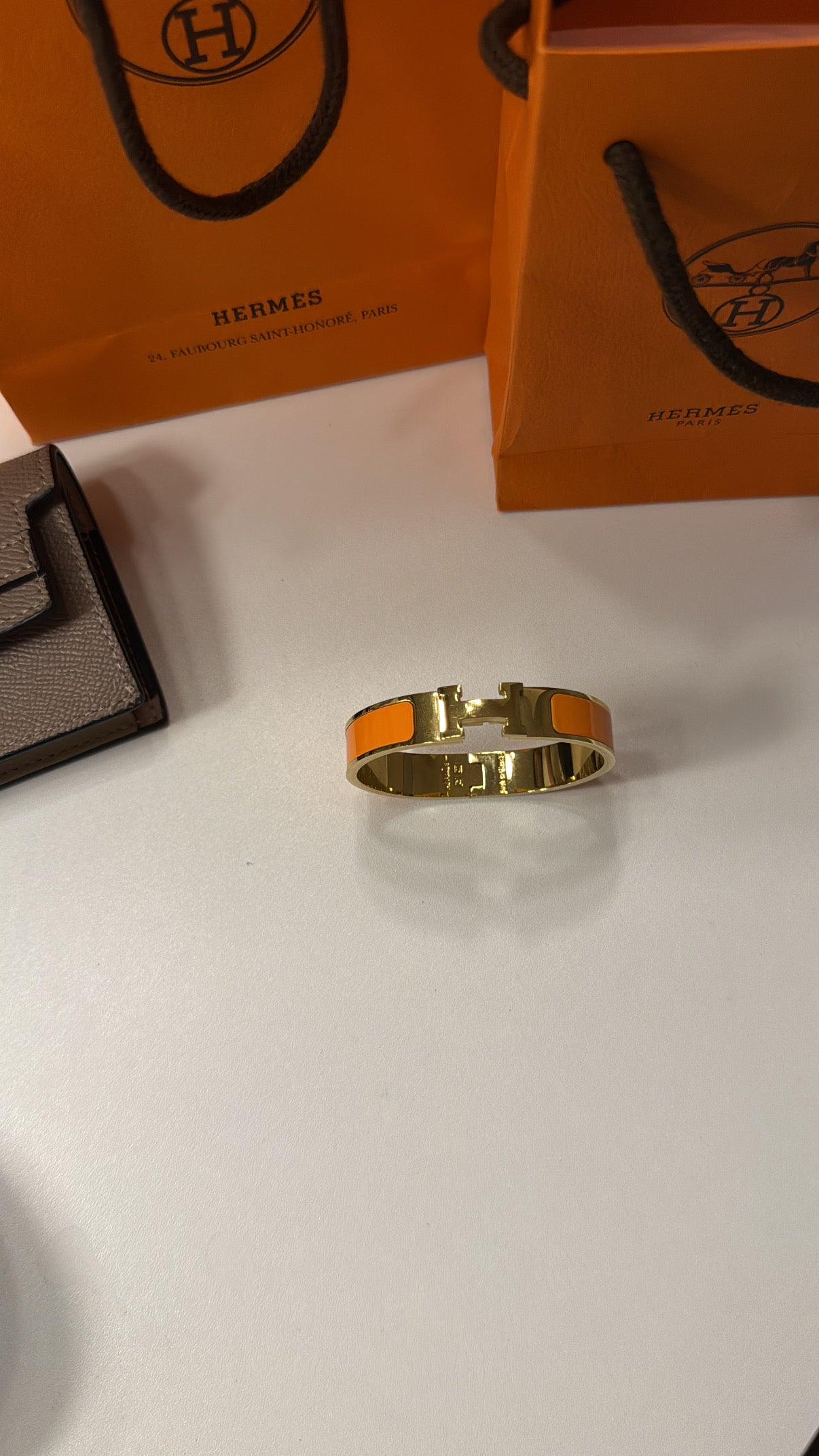 Bracelet H orange