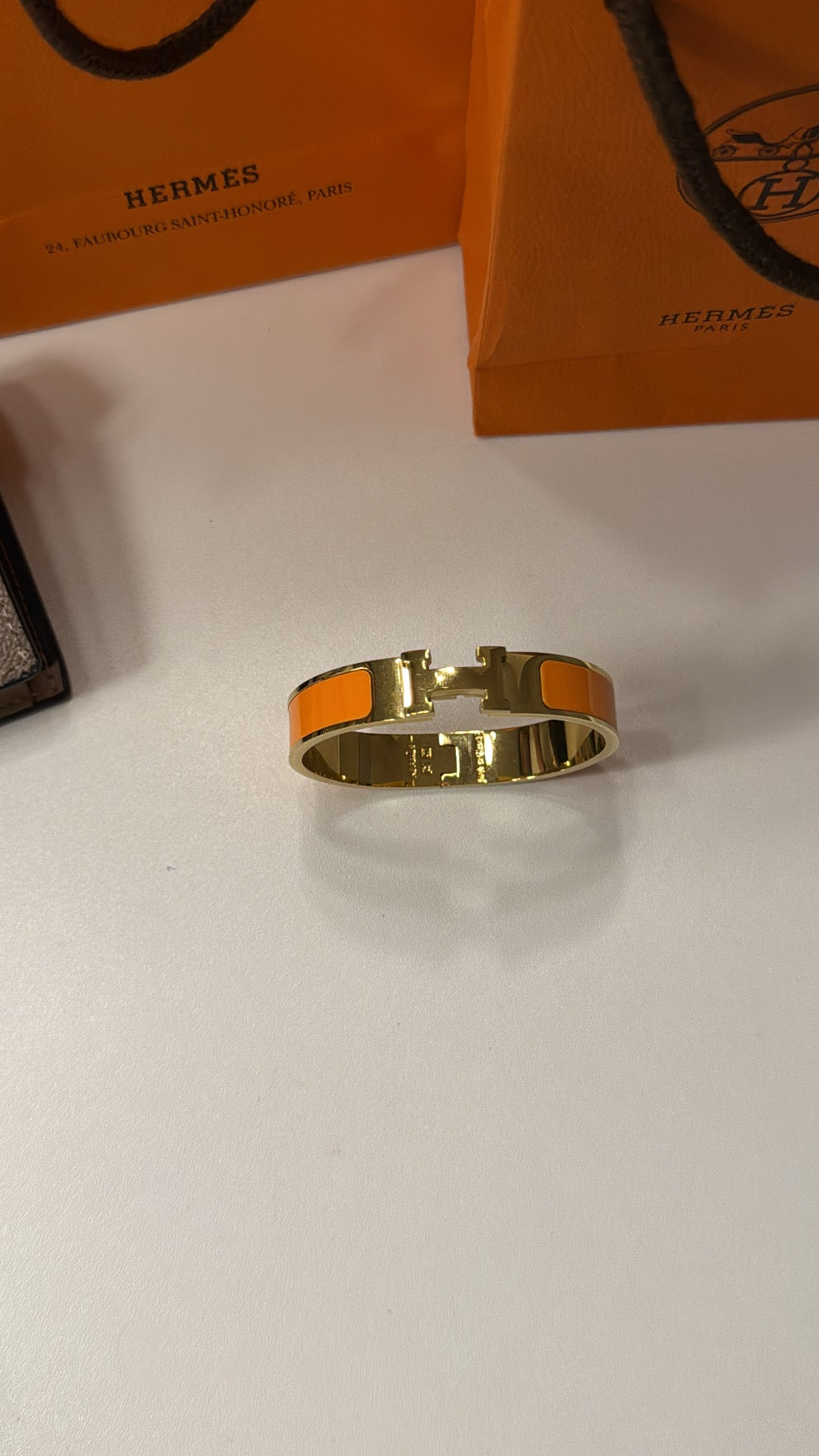 Bracelet H orange
